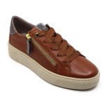 DL Sport sneaker cognac leder 5803